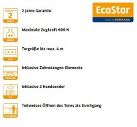 Ecostar Portronic S4000 Schiebetorantrieb | Regular