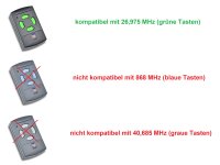 Hörmann Handsender HSM 4 26,975 MHz