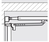 Hörmann Tormitnehmer 271 mm für Garagentorantriebe